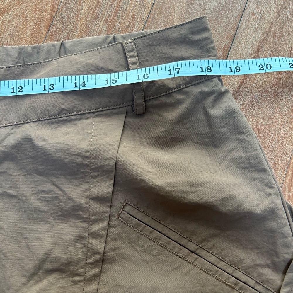 Halara Mid Rise Button Zipper Side Pocket Wide Leg Casual Cargo Pants XL - Picture 6 of 10